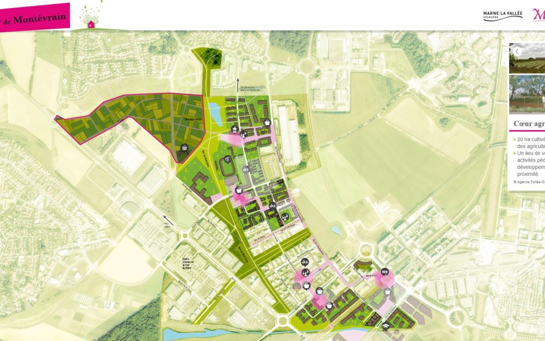 Accompagnement de l’EPA Marne dans la conception de l’écoquartier de Montévrain